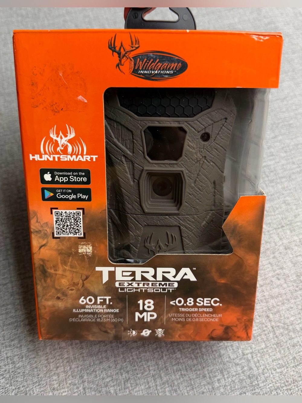 NEW! Wildgame Innovations Terra Extreme LightsOut 18MP Trail Camera Camo
